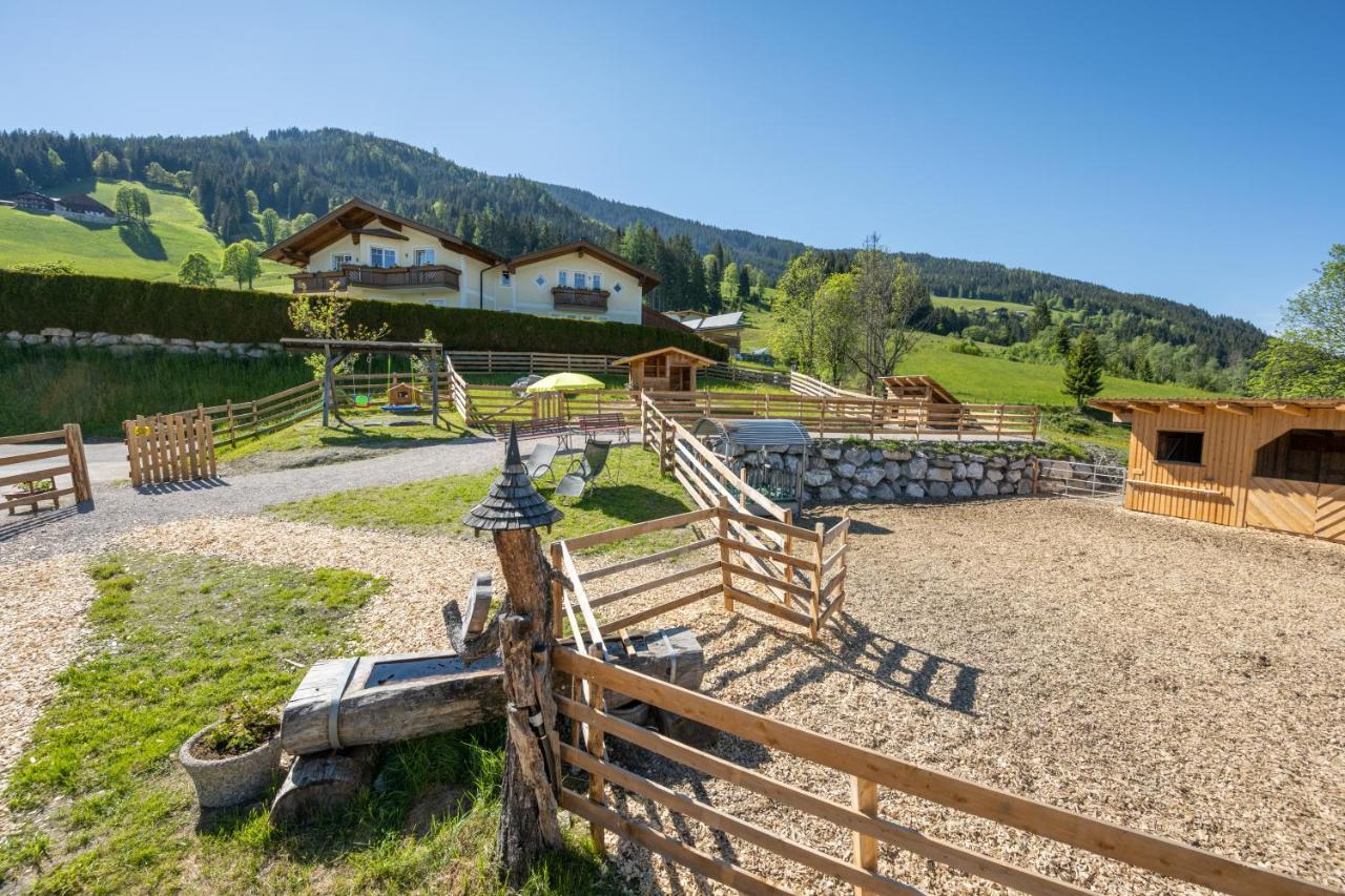 ホテルParchenbauernhof Horner フラッハウ エクステリア 写真
