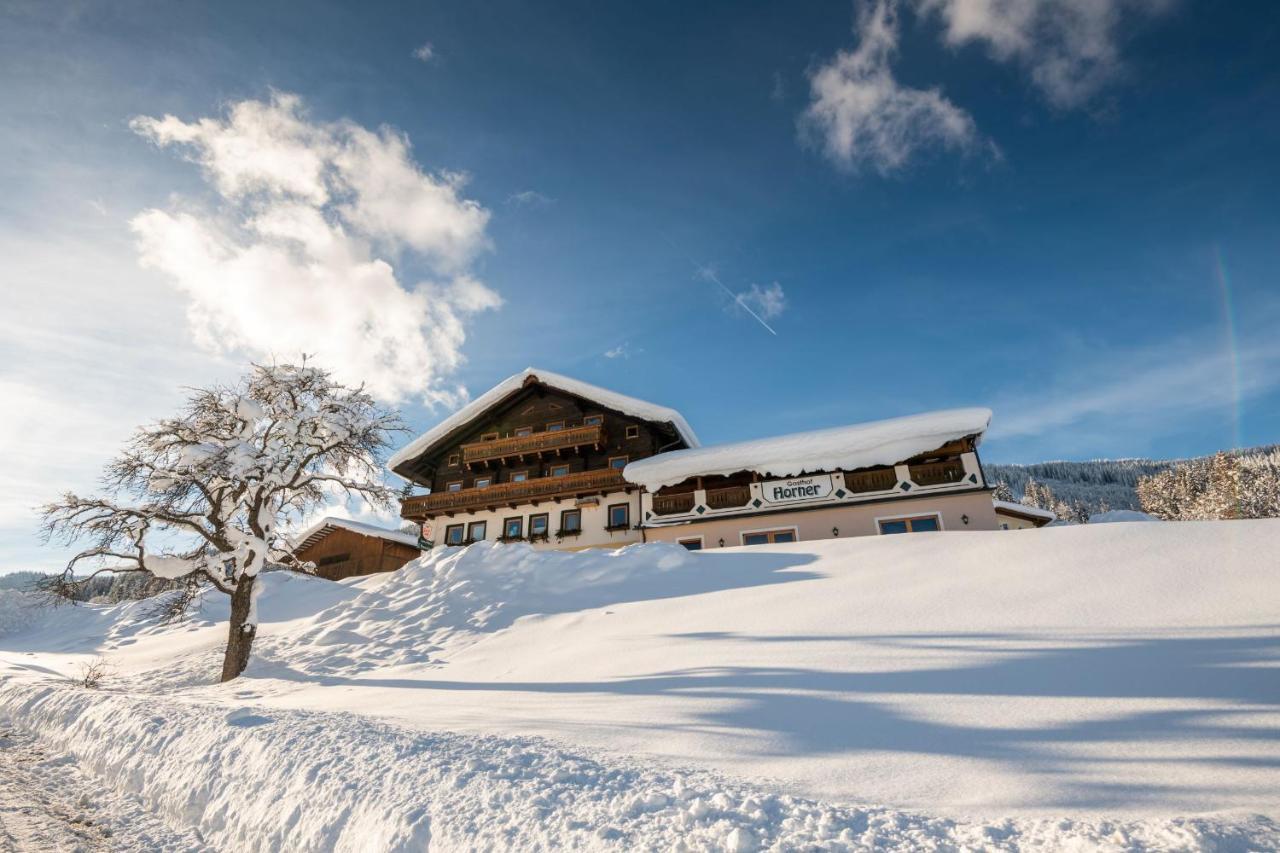 ホテルParchenbauernhof Horner フラッハウ エクステリア 写真